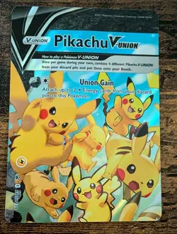 Pokemon Pikachu V-UNION Partial Set 3/4 Cards SWSH139 SWSH141 SWSH142 LP - Image 3