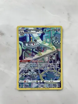 Pokemon TCG Magnezone Crown Zenith: Galarian Gallery Holo Rare Card GG18/GG70 - Image 1