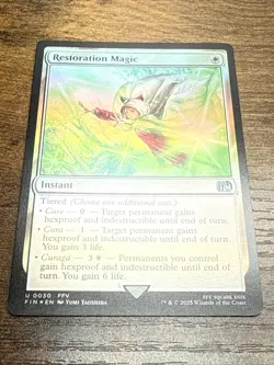 Restoration Magic Final Fantasy Foil - Image 3