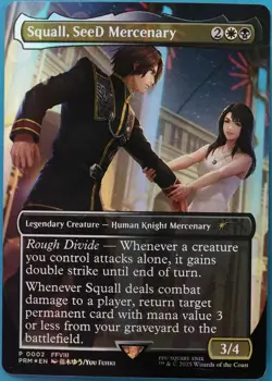 Squall, SeeD Mercenary (Standard Showdown Promo) FOIL MINT MAGIC CARD (515739) - Image 1