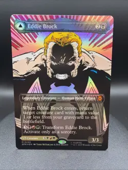 Eddie Brock (0233) (Borderless) Marvel's Spider-Man Foil - Image 1