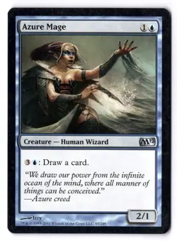 Azure Mage LP* Core Set 2012 M12 ENGLISH 45/249 -UnltdCards - Image 1