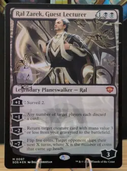 Ral Zarek, Guest Lecturer Secrets of Strixhaven Foil - Image 1