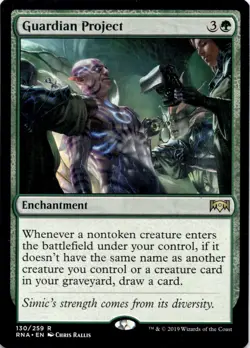 Guardian Project RNA #130 Rare Ravnica Allegiance Magic: The Gathering Near Mint - Image 1