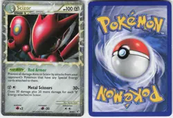 Scizor 84/90 Prime Rare HGSS Undaunted Pokemon LP - Image 1