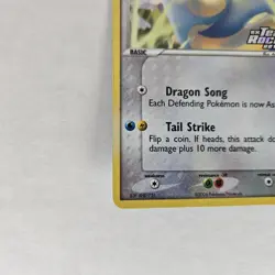 Pokemon TCG 2004 Dratini EX Team Rocket Returns 53/109 Reverse Holo - Image 4