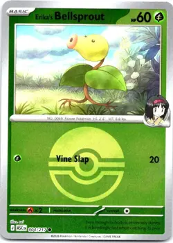 Erika's Bellsprout (Poke Ball) 004/217 Holo Common Ascended Heroes Pokemon NM - Image 1