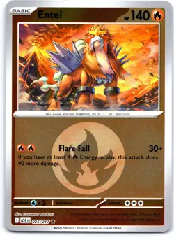 Entei (Quick Ball) 025/217 Rare Ascended Heroes Pokemon Reverse Holo Near Mint - Image 1