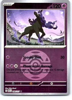 Spectrier (Dusk Ball) 098/217 Rare Ascended Heroes Pokemon Reverse Holo NM - Image 1