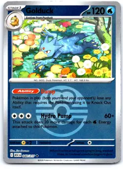 Golduck (Love Ball) 040/217 Holo Ascended Heroes Pokemon Reverse Holo NM - Image 1