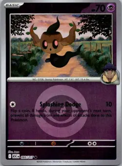 Hop's Phantump (Energy Symbol Pattern) 095/217 Holo Ascended Heroes Pokemon NM - Image 1