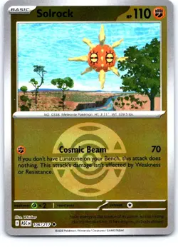 Solrock (Dusk Ball) 106/217 Holo Ascended Heroes Pokemon Reverse Holo NM - Image 1