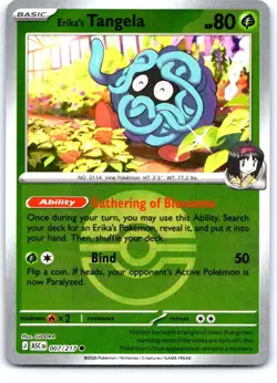 Erika's Tangela (Poke Ball) 007/217 Ascended Heroes Pokemon Reverse Holo NM - Image 1