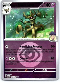 Hop's Trevenant (Energy Symbol) 096/217 Ascended Heroes Pokemon Reverse Holo NM - Image 1