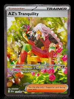 AZ's Tranquility 120/086 SIR Chaos Rising Pokemon - NM - Image 1