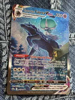 Shadow Rider Calyrex VMAX Alt Art Pokemon 205/198: - Chilling Reign Holo - Image 1