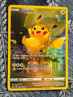 Pikachu GG30/GG70 Holo Crown Zenith Galarian Gallery Pokemon - Image 1