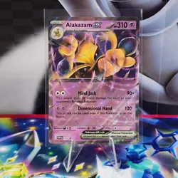 Alakazam ex 050 Scarlet & Violet Black Star Promo Pokemon TCG - Image 1