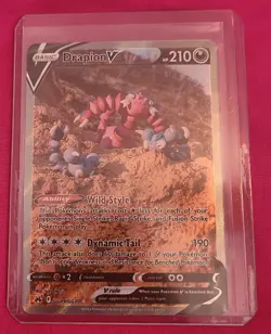 Pokemon TCG Drapion V Crown Zenith: Galarian Gallery GG49/GG70 Holo Ultra Rare - Image 1