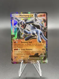 Pokemon TCG Machamp EX 37/98 XY: Ancient Origins Ultra Rare Holo 180 HP Eng 2015 - Image 1