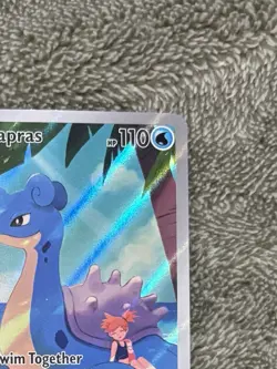 Nintendo Pokemon TCG Misty's Lapras 194/182 SV10 Holo Rare English 2025 - Image 3