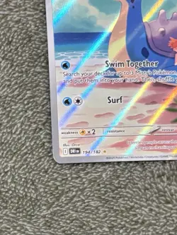 Nintendo Pokemon TCG Misty's Lapras 194/182 SV10 Holo Rare English 2025 - Image 5