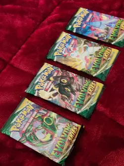 Pokemon Evolving Skies Booster Packs x4 (Art Set) Sword Shield 2021 - Image 2