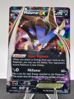 Malamar EX 58/119 Holo EX Rare Phantom Forces Pokemon Holo Near Mint - Image 1