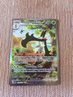 Meowscarada ex 256/193 Paldea Evolved Hyper Rare Full Art Holo - Image 1