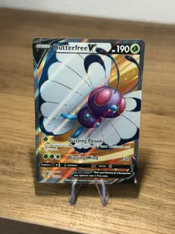 Pokemon TCG - Butterfree V 177/189 Full Art Holo - Darkness Ablaze - NM - Image 1
