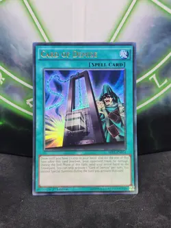 Yugioh Card of Demise MIL1-EN014 Ultra Rare 1st Edition NM - Image 1