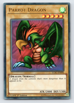Parrot Dragon - LCKC-EN096 - Ultra Rare - 1st Edition - Yugioh - Image 1
