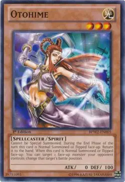 1x (EX) Otohime - BPW2-EN005 - Common - 1st Edition YuGiOh - Image 1