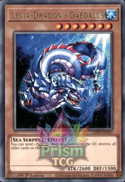 1st ed Levia-Dragon - Daedalus rare LED9-EN047 Yugioh - Image 1