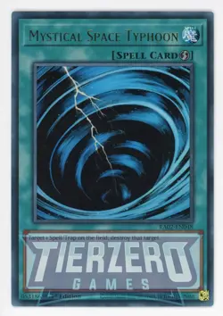Yugioh RA02-EN048 - Mystical Space Typhoon - Ultra Rare - Image 1
