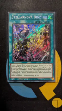 BLGG-EN020 Stellarnova Bonds Secret Rare 1st Ed YuGiOh - Image 1