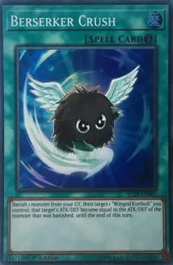 1x (EX) Berserker Crush - AC19-EN007 - Super Rare - 1st Edition YuGiOh - Image 1