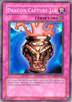 1x (LP) Dragon Capture Jar - DB1-EN111 - Common - Unlimited Edition YuGiOh - Image 1