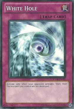 1x (LP) White Hole - TU04-EN020 - Common - Unlimited Edition YuGiOh - Image 1