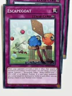 Escapegoat MP24-EN400 1st Edition YuGiOh TCG Card - Image 1