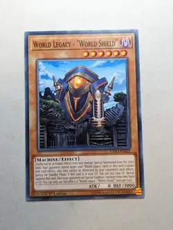 World Legacy - “World Shield” EXFO-EN021 Unlimited Edition YuGiOh TCG Card - Image 1