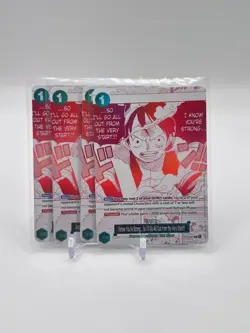 I Know You're Strong... OP13-040 - 3rd Anniversary Campaign Promo X4 Playset - Image 1