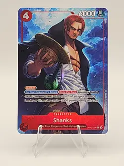 Shanks One Piece TCG OP12-008 Alternate Art Legacy of the Master R Foil - Image 1
