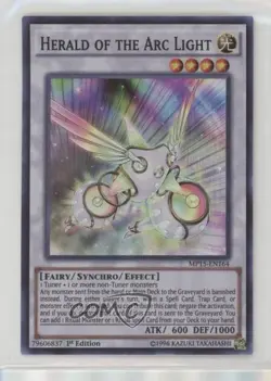 Herald of the Arc Light 1st Ed. YuGiOh Mega-Tins Mega Pack #MP15-EN164 - Image 1