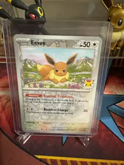 Eevee - (Pokemon Day 2025) (Reverse Cosmos Holo) 074/131 Miscellaneous Card - Image 3