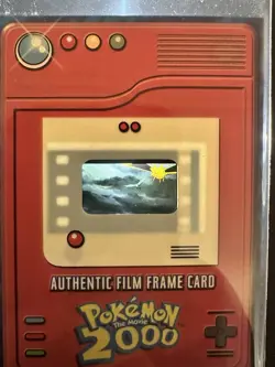 Pokemon The movie 2000 Authentic Film Frame Topps Card Articuno & Zapdos Rare! - Image 1