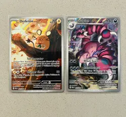 Dedenne 093/088 Illustration Rare Pokemon Card NM Perfect Order - Image 1