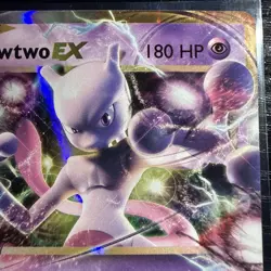 Mewtwo EX 52/108 XY Evolutions 2016 Pokemon Card - Image 3