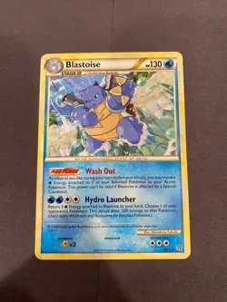 Blastoise 13/95 Pokemon: Unleashed Non-Holo Pokemon TCG Card RARE - Image 1