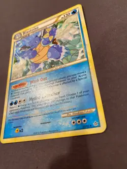 Blastoise 13/95 Pokemon: Unleashed Non-Holo Pokemon TCG Card RARE - Image 4